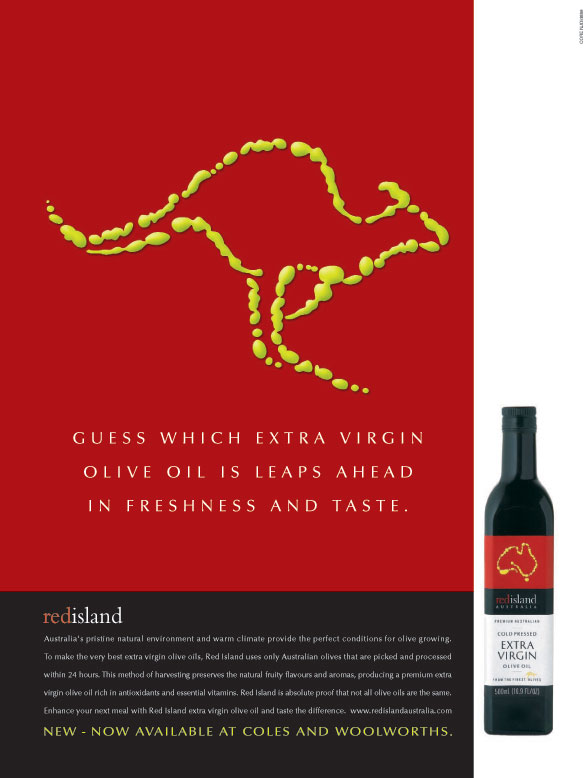 Red Island Olive Oil for Core Marketing